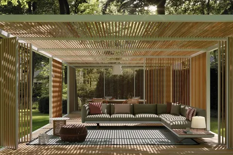Kettal Boma modular aluminum sofas